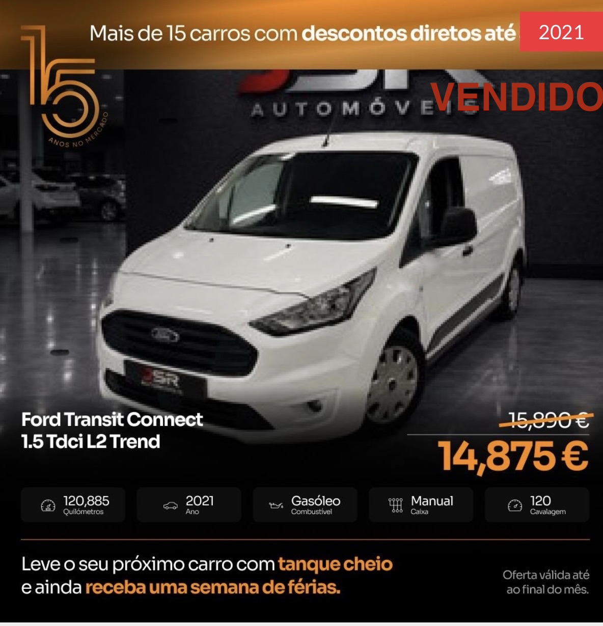 Ford Transit Connect 1.5 Tdci L2 Trend